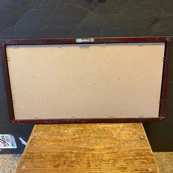 VTG Angel Girl Artwork Home Office Hanging Wall Decor Sing By Donna Richardson - Picture 3 of 8